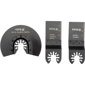 Accessoires voor multifunctioneel gereedschap 3st. Yato YT-34691