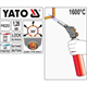 Gasbrander met piëzo-ontsteking 1.28kw Yato YT-36709