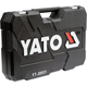 Doppen/bittenset 1/2" 1/4" 3/8" 173st. Yato YT-38931