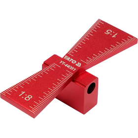 Zwaluwstaart (gevuld) sjabloon  Yato YT-44081