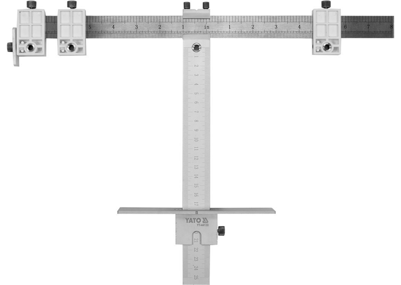 Boorgeleider sjabloon Yato YT-44130