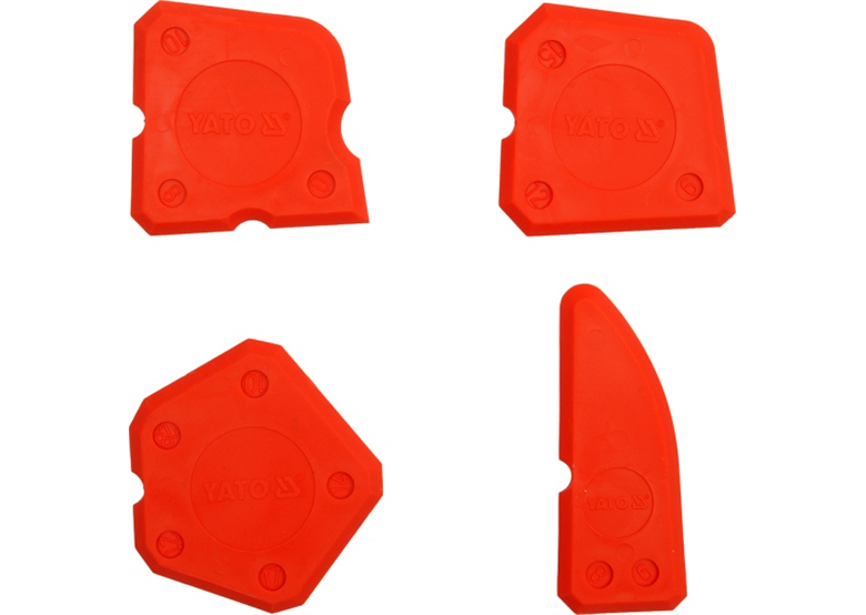 Silicoonschrapers 4 delig Yato YT-5261
