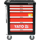 Gereedschapskast met uitrusting 177 -delig Yato YT-55307