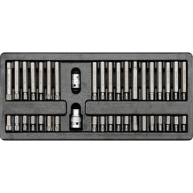 Lade-inzetstuk met torx bitjes 40-dlg. Yato YT-5538