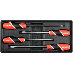 Lade inlay, 4x schroevendraaiers Yato YT-55469