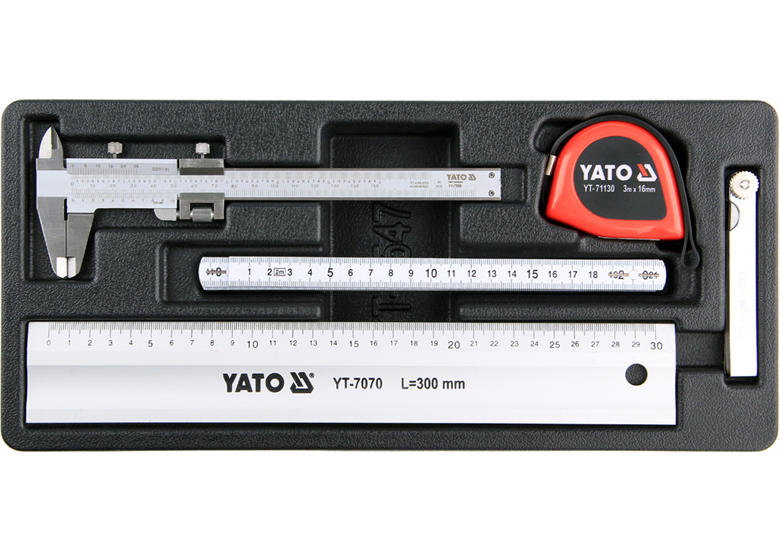 Lade inzetstuk, meetgereedschap Yato YT-55474