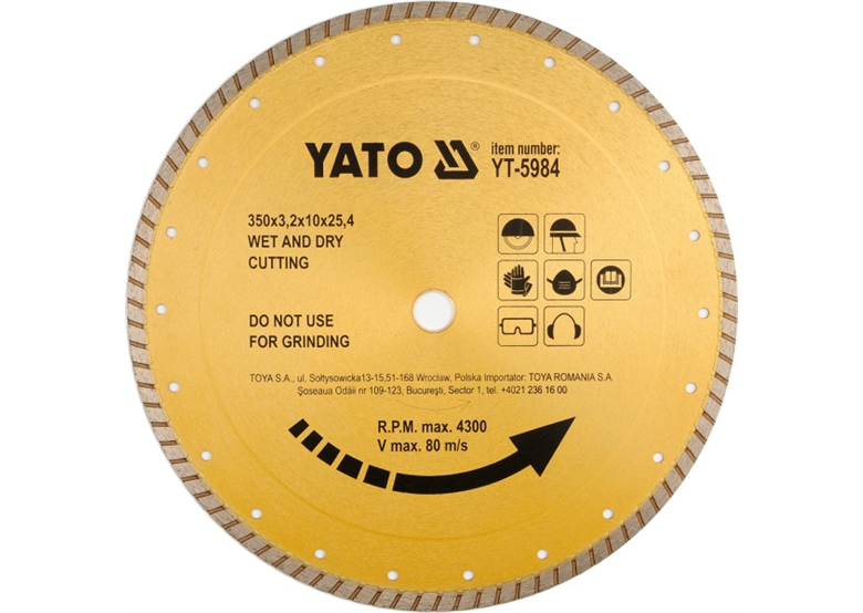 Diamantschijf Yato YT-5982