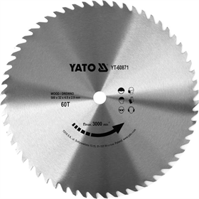 Zaagblad voor hout 500mm Yato YT-60871