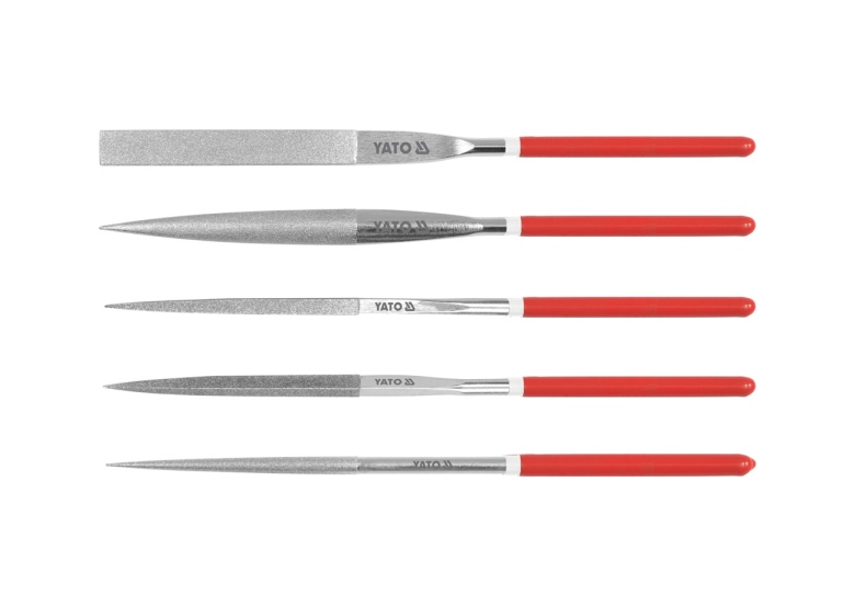 Diamant-naaldvijlen – 5 x 180 x 70 mm Yato YT-6156