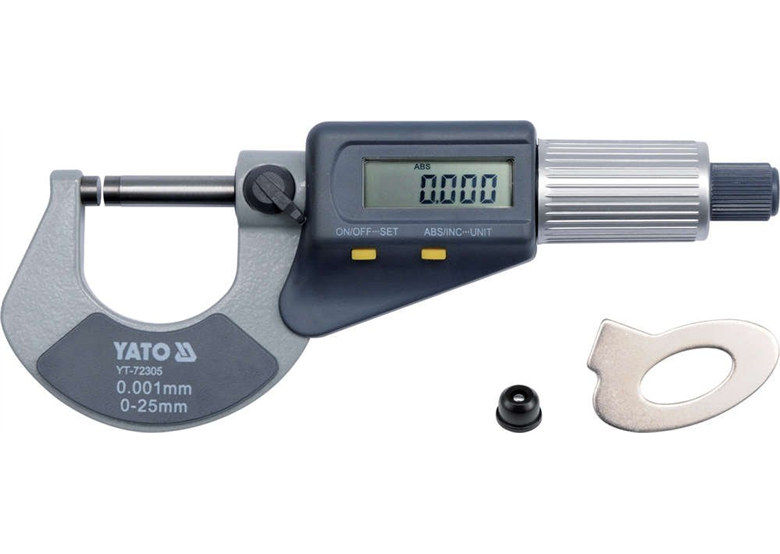 Micrometer 0-25mm Yato YT-72305