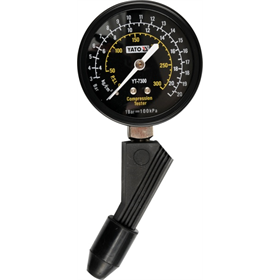 Compressiedrukmeter, conische adapter Yato YT-7300