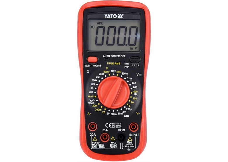 Multifunctionele digitale meter Yato YT-73083