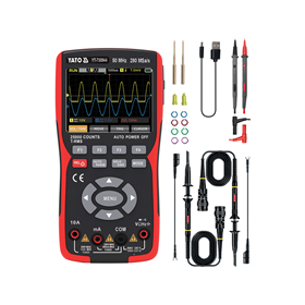 Digitale meter (multimeter) met LCD-scherm Yato YT-730944