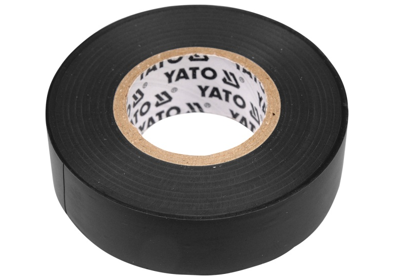 Isolatieband 15 mm x 20 m zwart Yato YT-8159