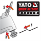 Multifunctioneel oscillerend gereedschap Yato YT-82221