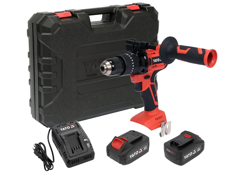 Klopboor-/schroefmachine Yato YT-82791 2x3.0Ah