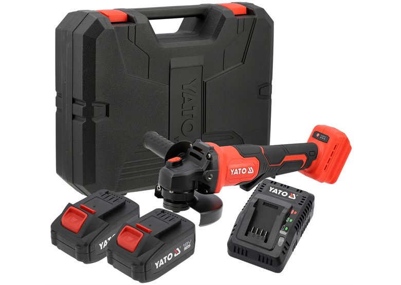 Haakse slijper Yato YT-828255 2x4.0Ah