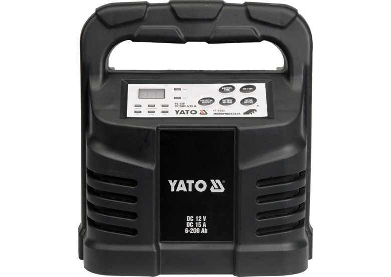 Acculader 12V 15A 6-200Ah Yato YT-8303