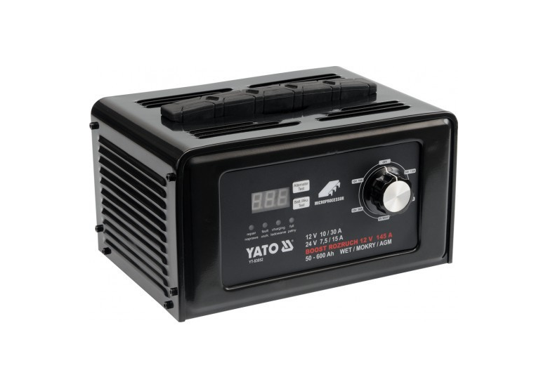 Acculader digitaal 12/24v 30a Yato YT-83052