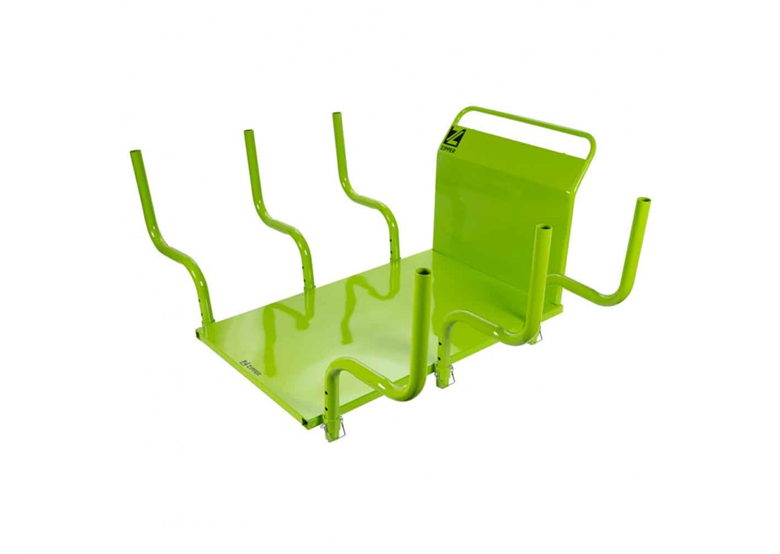 Buisvormige houten bak voor ZI-ED500 kiepwagen Zipper ED500HR