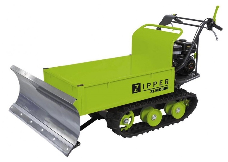 Rupsdumper met ploeg Zipper ZI-MD300